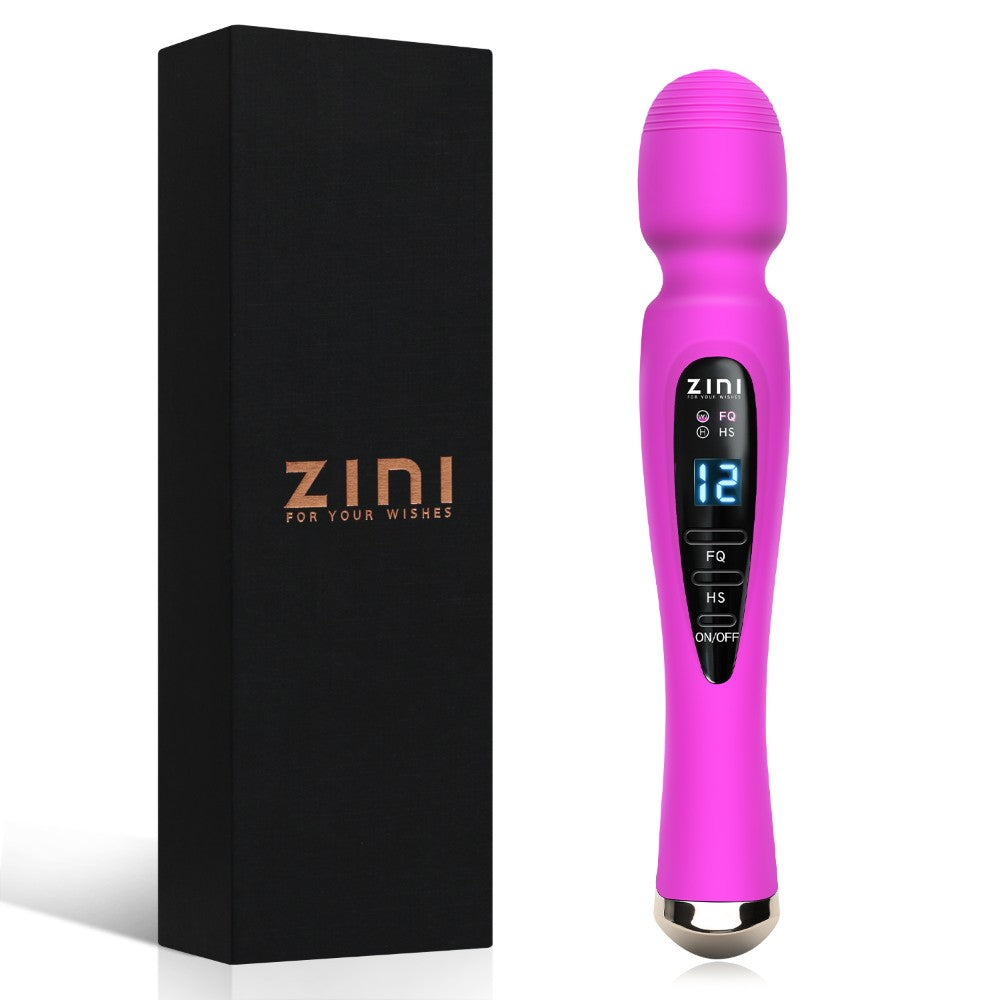 Rechargeable Personal Massager, 12 Modes, Digital Display Personal Massager For Women Neck, Shoulder, Back Pain Relief