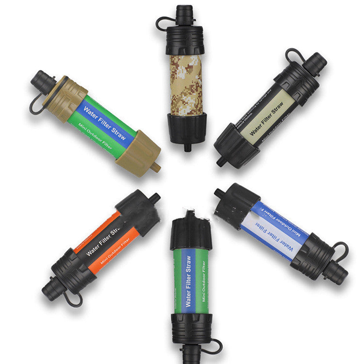 Mini Portable Water Filter Straw – Outdoor Emergency Water Purifier