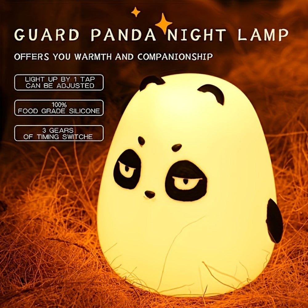 1 LED Cute Rainbow Light Color changing Silicone Light