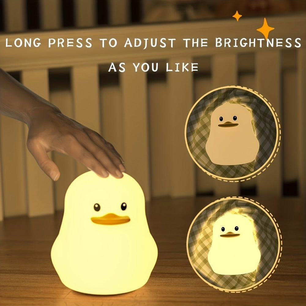 1 LED Cute Rainbow Light Color changing Silicone Light