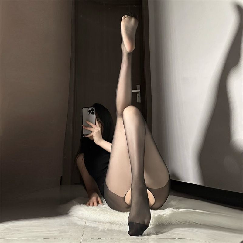 Pen Crotch Stockings High Quality Stretch Fabric Perfect Fit Sexy Lingerie Women's Fashion