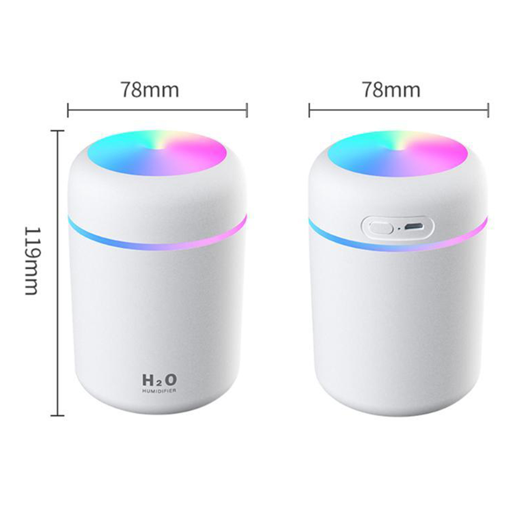 Portable Air Humidifier Aroma Essential Oil Diffuser for Car & Home